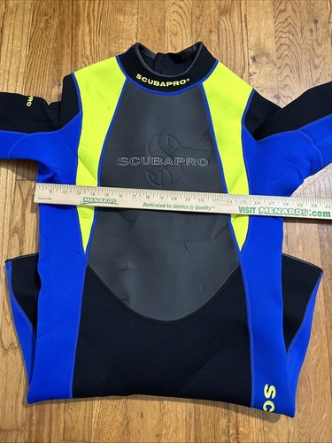 ScubaPro Men's Shorty SCUBA Wetsuit 2.5mm size Large VGUC Ships FREE - Picture 9 of 10