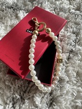 Casetify big pearl design hand-free phone charm iPhone accessory
