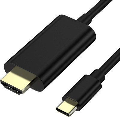 USB C to HDMI Cable（6FT）, [4K, High-Speed] Type C Cable for Home... 