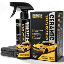 Hydrophobic Ceramic Coating Spray 16oz black