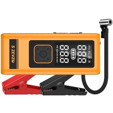 S ZEVZO 4000A Jump Starter 150PSI Air Compressor 12V 8800mAh