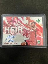 2022 Panini Court Kings - Heir Apparent Jade #HA-JSR Jabari Smith Jr！
