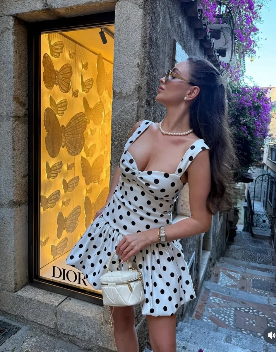 ZARA SIZE S, M, POLKA DOT BALLOON MINI DRESS SHORT SWEETHEART NEW