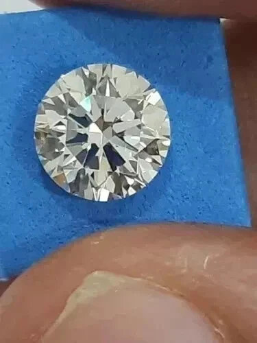 Lab Grown 2.02 Ct Round Cut D Color VSS1 Clarity STONE IGI Certified CVD DIAMOND - Image 4 of 4