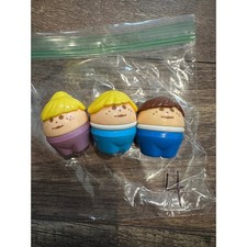 Vintage Little Tikes Toddle Tots Chunky Figures lot of 3