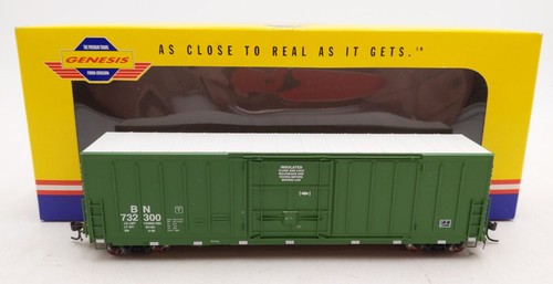 Coche de carga Athearn G4347 escala HO Burlington Northern 50' PC&F puerta enchufable #732300 EX | Zustand: Used