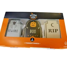 Target Halloween 2024 Hyde and Eek Mini Tombstones 3 Pack
