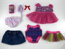 Build A Bear Clothes Lot Mobile Phone Cellphone Wand Dress Skirt Panties BAB