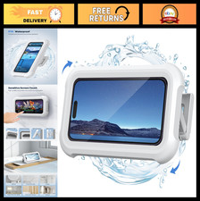 Waterproof Shower Phone Holder - 480  Rotatable Wall Mount Case for Bathroom Use