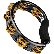 Meinl Hand Tambourine with Brass Jingles Black