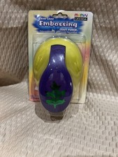 Marvy Uchida Clever Lever Embossing Craft Punch Oak Leaf 2.39" LV-GCP114