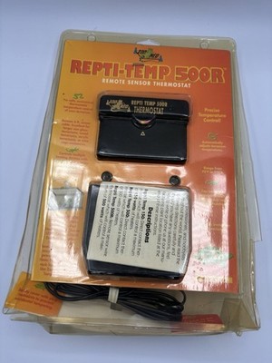 Zoo Med REPTI-TEMP 500R Remote Sensor Thermostat for Reptile Enclosures