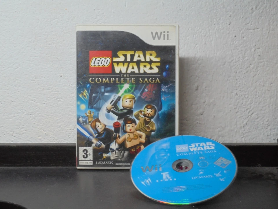 LEGO STAR WARS: THE COMPLETE SAGA NINTENDO WII LUCASARTS SPANISH PAL (NO MANUAL)