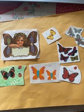 Vintage Butterfly Stickers