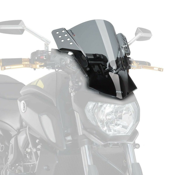 Puig Rafale Windschutzscheiben-Aufsatz Licht Rauch Bmw G310 R 2016-2024-image