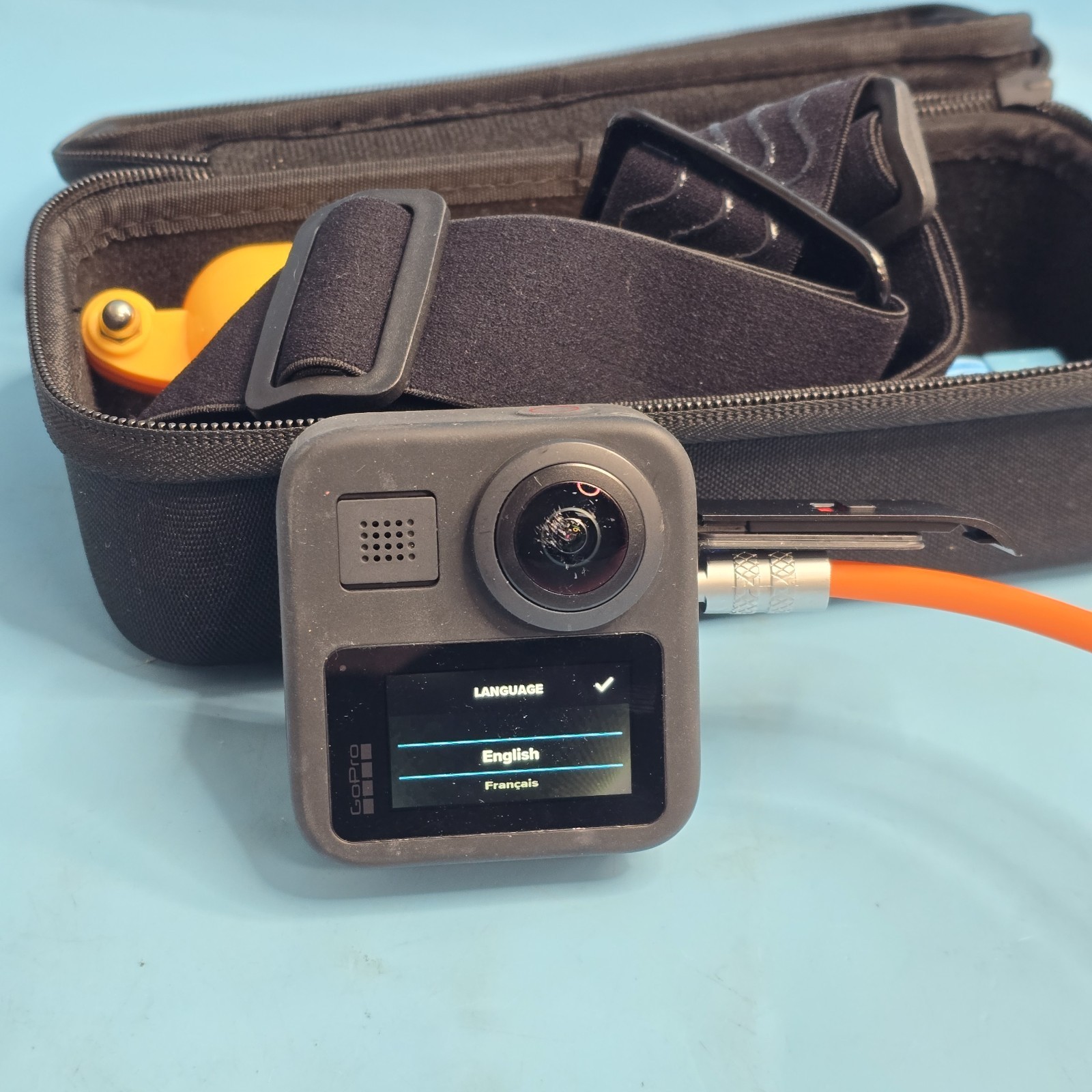 GoPro Max 360 Action Camera - Black Inward Cam READ