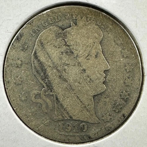 1910 25C Barber Quarter, Contains 0.1808oz of SILVER (87448)