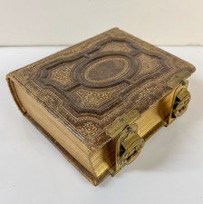 Victorian Leather Bound photo album 19th century