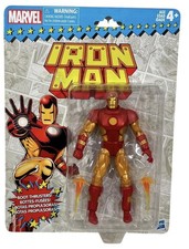 MARVEL LEGENDS IRON MAN FIGURE 6  RETRO VINTAGE SERIES 1 HASBRO 2017
