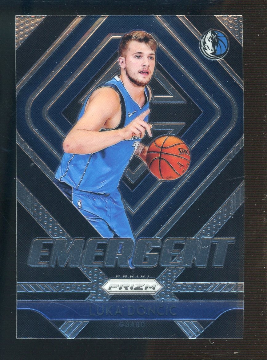 Auction #2 2018-19 Panini Prizm Emergent #3 Luka Doncic Mavericks RC Rookie