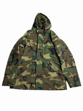 New USGI ECWCS GoreTex Cold Wet Weather Parka Jacket Woodland Large Long