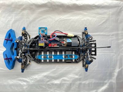 Team Associated RC10 TC3 Factory Kit Used w/ Electronics Motor Servo ESC Blue