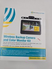 Echomaster Wireless Backup Camera Color Monitor Kit Mrc-wlp43 New In Box