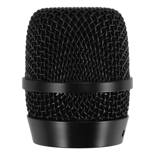 Microphone Mesh Head Replacement Universal Metal Mic Grille Cover – Silver