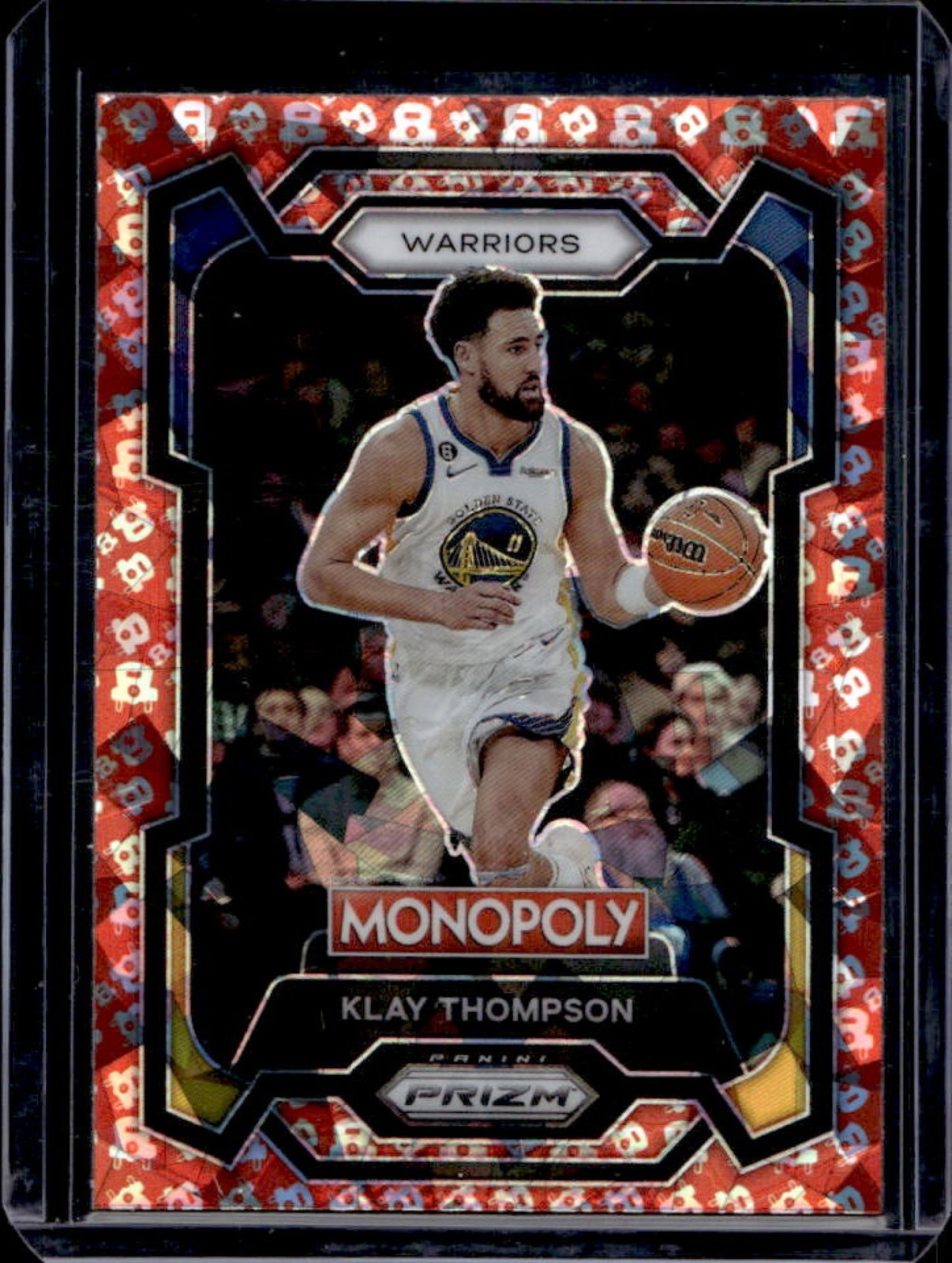 2023-24 Prizm Monopoly Klay Thompson Free Parking #29 Warriors