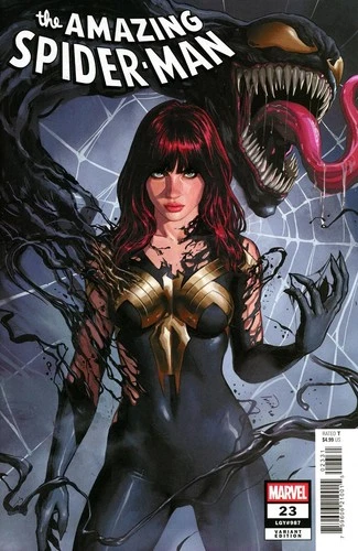 AMAZING SPIDER-MAN #23 VENOMIZED VARIANT BY IVAN TALAVERA NM MARVEL COMICS 2026