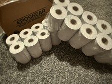 EPOSGEAR 57 X 40 thermal credit card till roll 20 white rolls shop retail sales