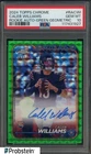 2024 Topps Chrome Green Geometric Caleb Williams RC Rookie AUTO 95/99 PSA 10