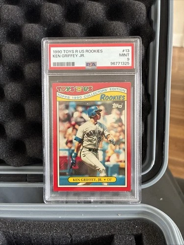 1990 Toys R Us Rookies Ken Griffey Jr PSA 9