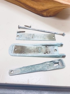 Vintage Alcort Sunfish Bronze rudder deck plate  Gudgeon parts