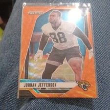 2024 Panini Prizm Jordan Jefferson Jaguars Rookie Orange Prizm Serial #358 /30