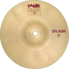 Paiste 2002 Series 8 Inch Splash Cymbal With Integrated Bell Character Used