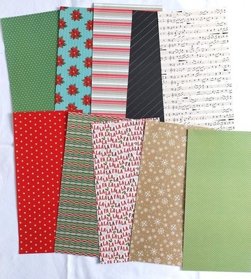 Hobbyauflösung (L1) Designpapier American Crafts X-Mas