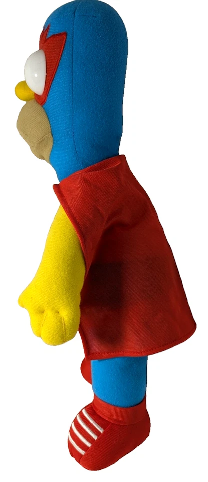 The Simpsons - Homer Simpson Champion Wrestler - 18" Stuffed Plush Toy Doll 2008 - Image 2 of 4