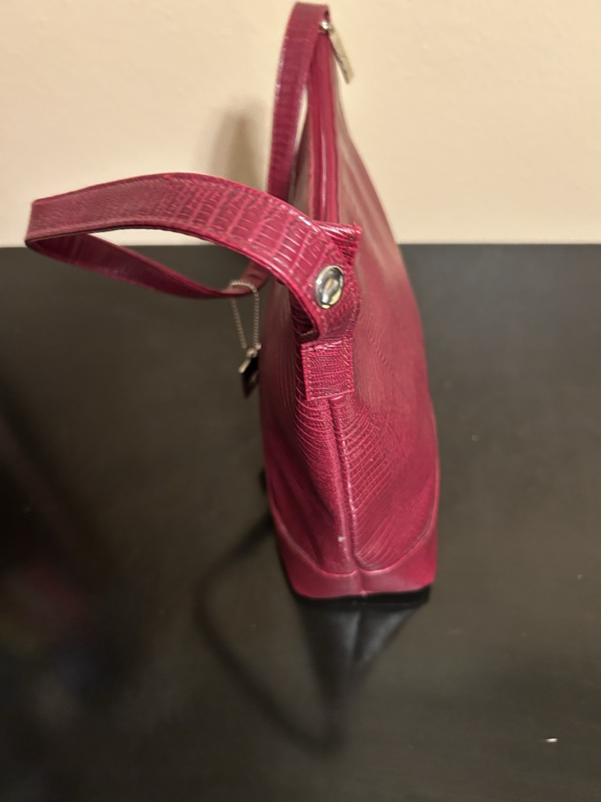 Mossimo Red Shoulder Bag, Preowned - image 4