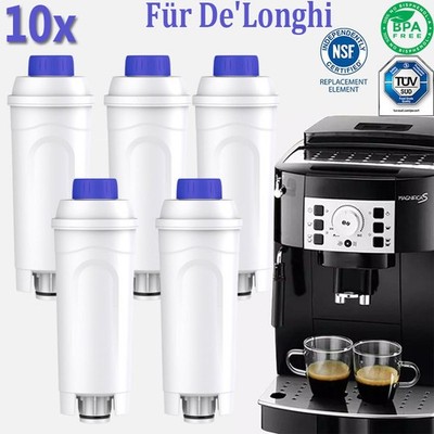10 Wasserfilter für Delonghi ECAM 20.116.B Magnifica S Kaffeevollautomat DLSC002