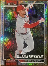 Topps Series 1 Parallel Willson Contreras #180 Cardinals 2026 - Holo Foil