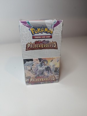 Pokémon TCG S&V Paldea Evolved Half Booster Box Factory Sealed