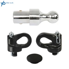 60639 Puck System 2-5/16" Gooseneck Ball & Safety Chain Anchor Kit 38000 lbs