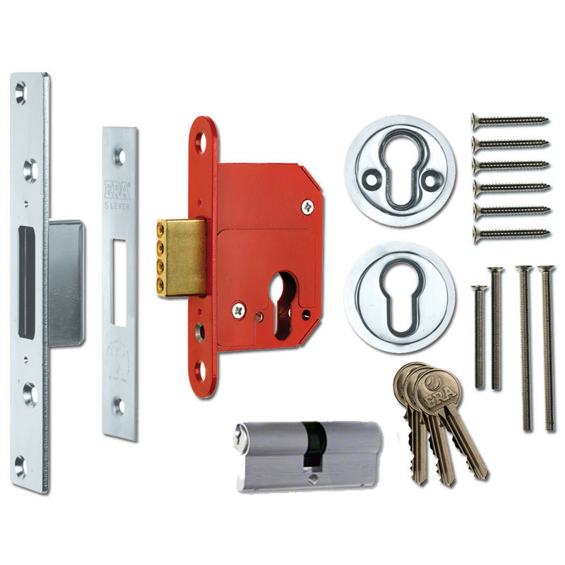 Era Fortress Euro Cyl Deadlock 64mm CP (263-61)