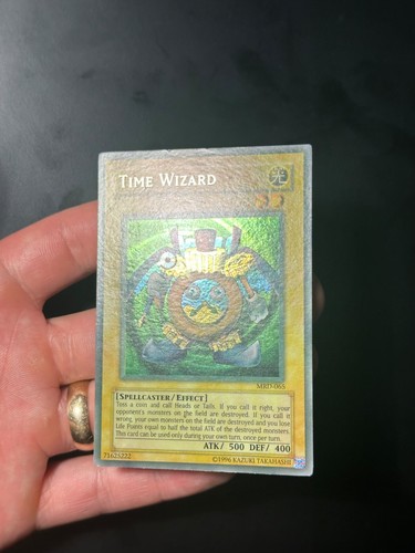 Yugioh FADED Time Wizard MRD-065 Metal Raiders Mp - Picture 4 of 7