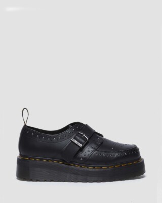 Dr Martens Ramsey Quad Monk Shoes Black 32087001 | eBay