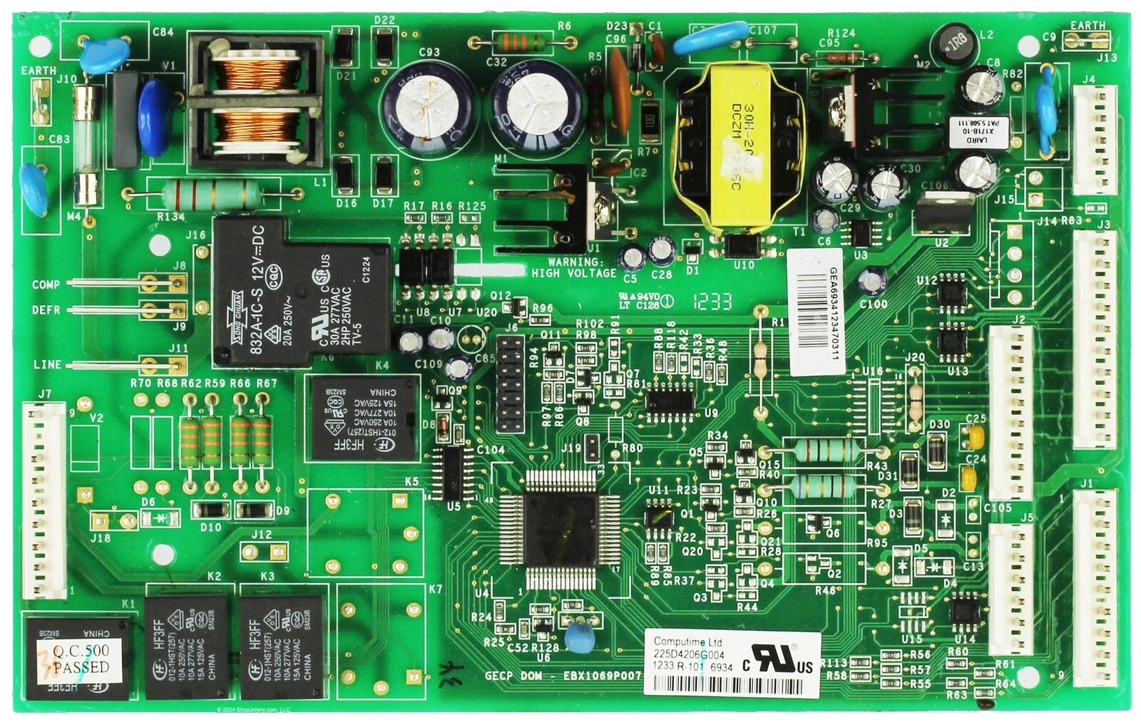 GE Multicolor Control Boards Parts