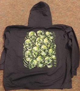 supreme x vans skull pile hoodie