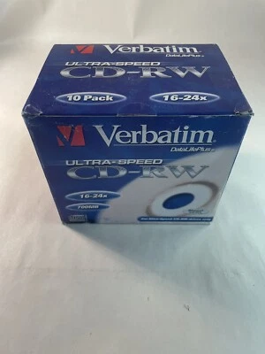 boite de 10 CD-R 700MB verbatim neuf Ultra Speed
