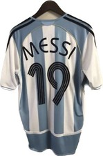 Rare Adidas Argentina Messi Jersey Soccer Shirt 2006